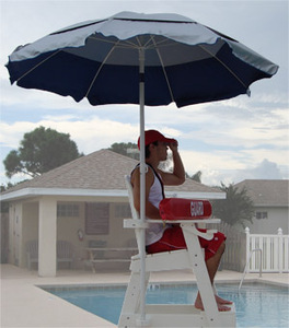 Lifeguard Umbrella Pool